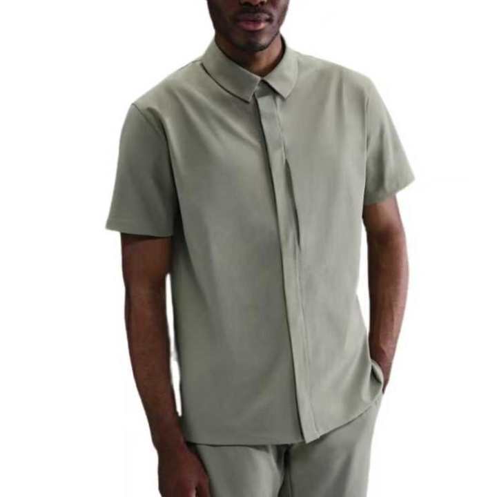 Nike Nike 24.7 PerfectStretch Men's Dri-FIT Short-Sleeve Snap-Down Top