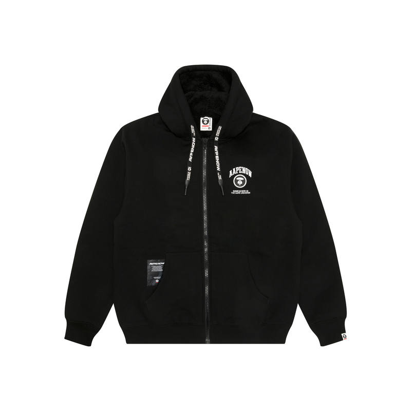 Aape Aape logo-patch hooded jacket