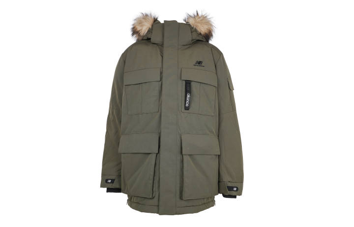 New Balance New Balance Down Jackets Men's Green Hooded Moderate Other