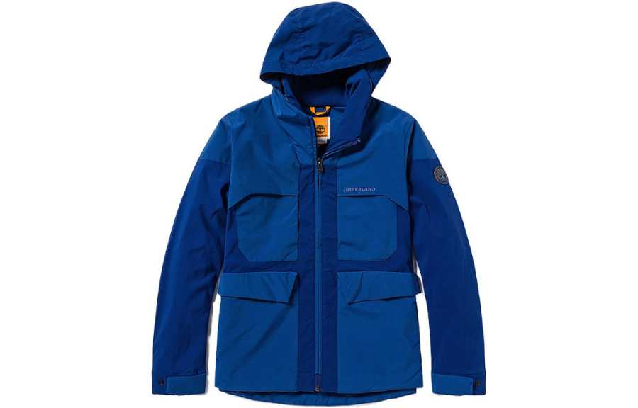 Timberland Timberland Jacket Men's Collar Leader Blue