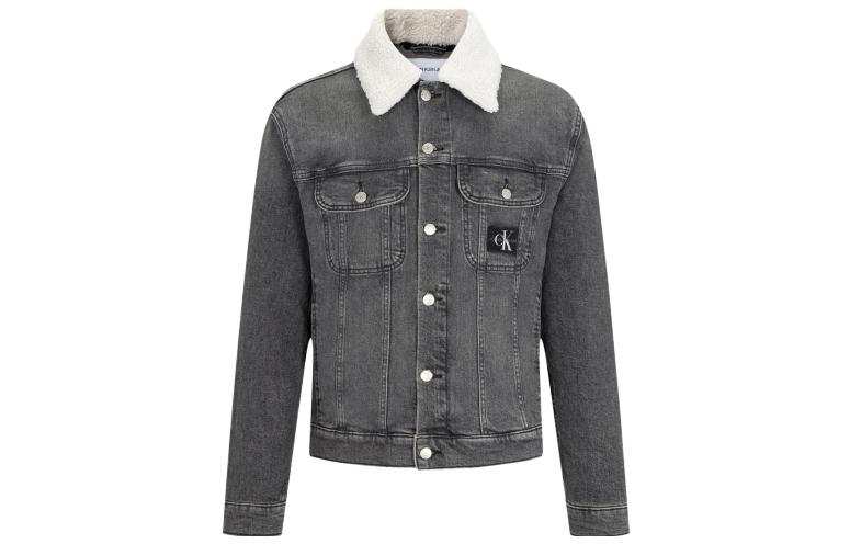 Calvin Klein CALVIN KLEIN Denim Jacket Men's Gray