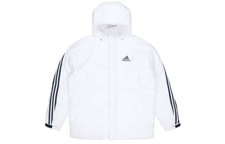 Adidas Adidas Down Jackets Men's White Hooded Moderate Other