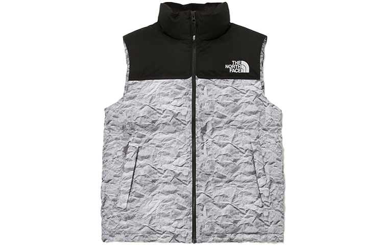 THE NORTH FACE Vest Unisex Couple's Silver