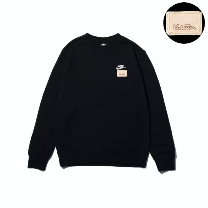 Nike Nike Sweatshirts Unisex Black Crew Neck Moderate Regular