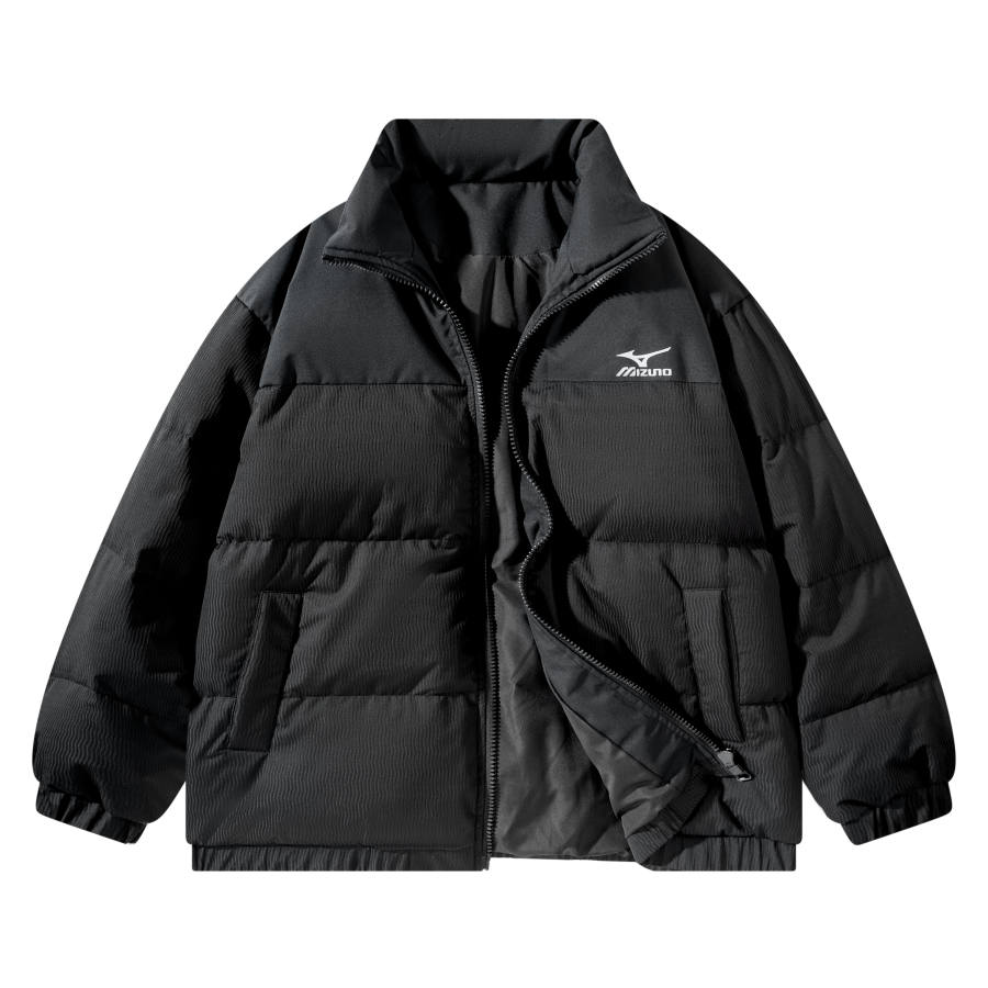 Mizuno Mizuno Down Jackets Unisex Stand Collar Thickened Puffer Jacket
