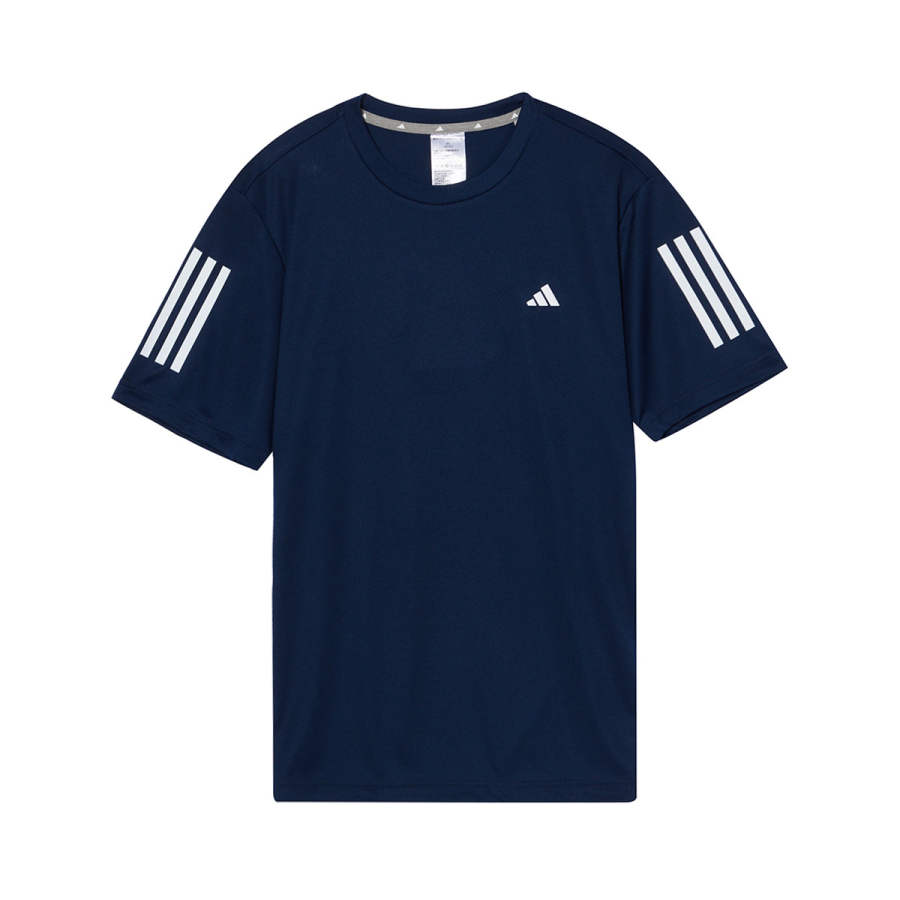 Adidas Adidas T Shirts Men's Navy Blue Crew Neck