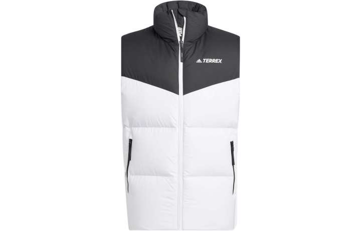 Adidas Adidas Vests Unisex White Stand Collar Moderate Other