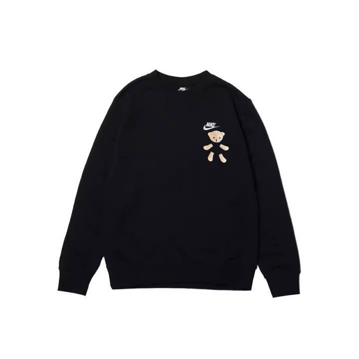 Nike Nike Sweatshirts Men's Black Crew Neck Moderate