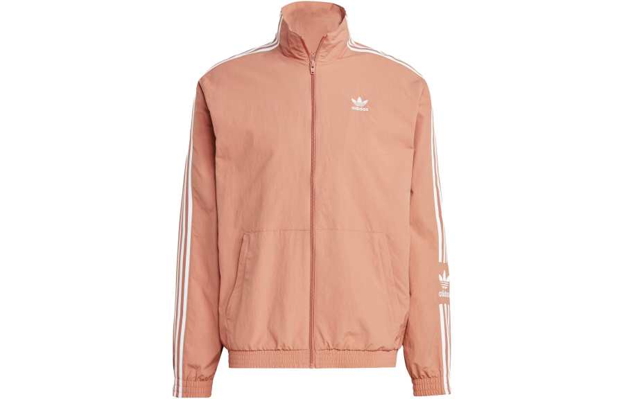 Adidas Originals Logo-embroidered High-neck Jacket