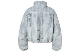 ROCAWEAR Down Jackets Unisex Stand Collar Thickened Puffer Jacket