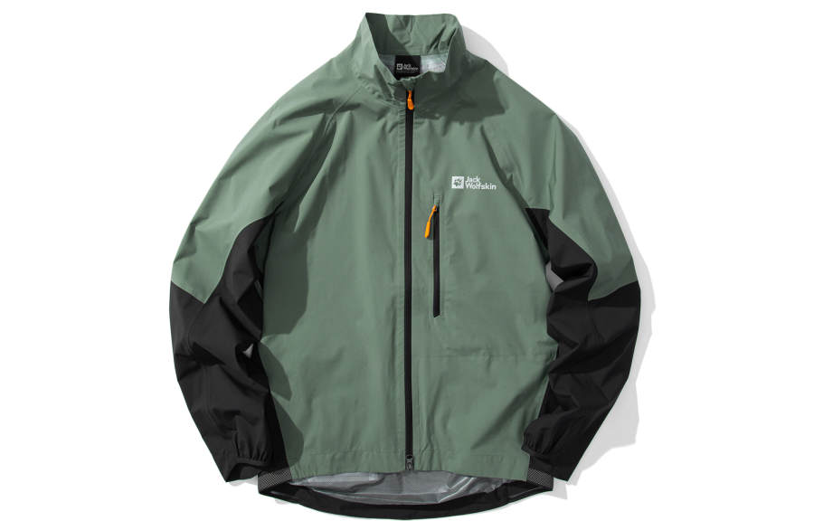 Jack Wolfskin Breathable, Waterproof And Windproof Windbreaker Jacket Men's