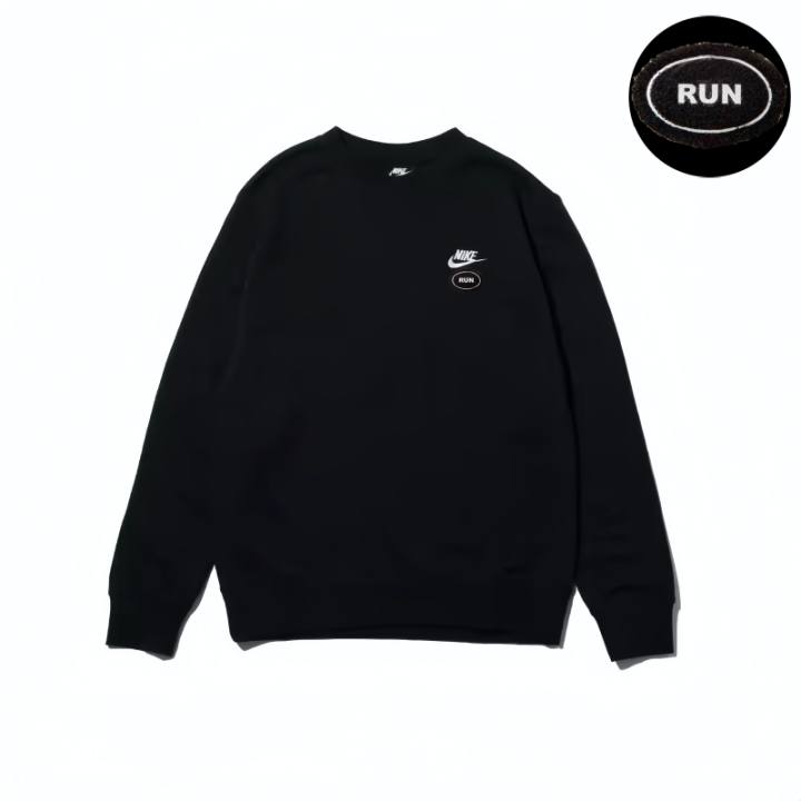 Nike Nike Sweatshirts Unisex Black Crew Neck Moderate Regular