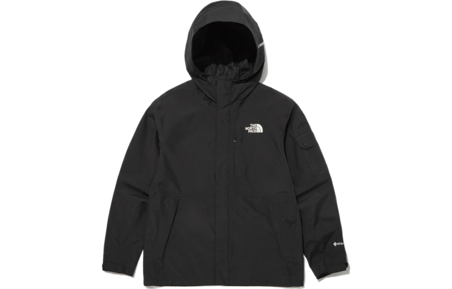 THE NORTH FACE Jackets Men's Black Hooded Moderate Other