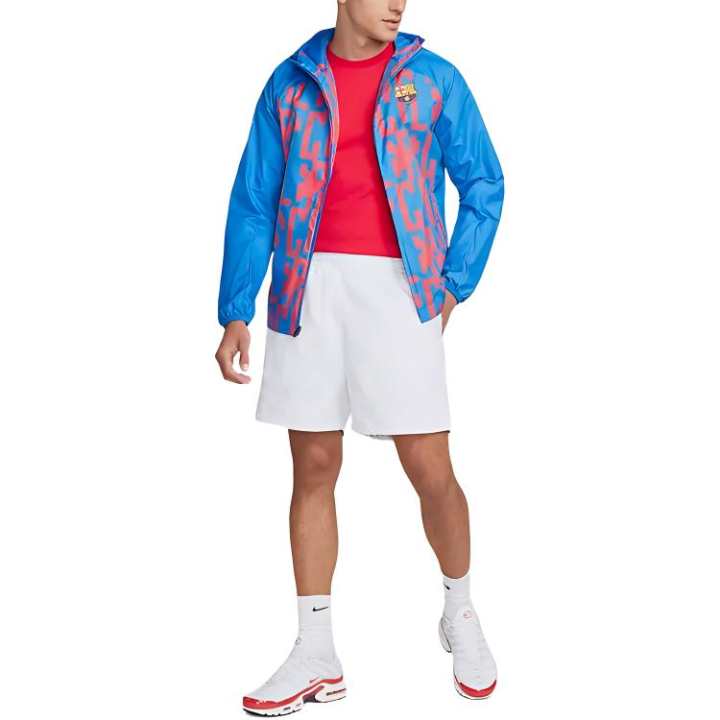 Nike Nike Jackets Men's Blue Hooded Moderate Other