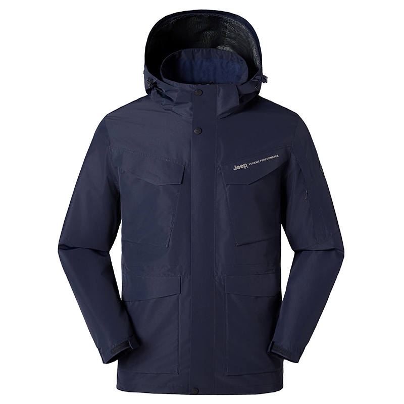 Jeep Jeep Windbreaker Jackets Men's Hooded Moderate