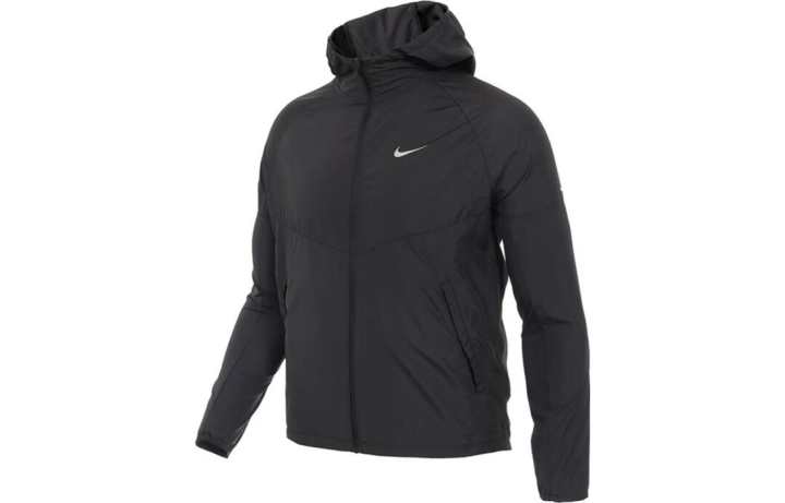 Nike Nike Jackets Men's Black Hooded Non Detachable Moderate Other
