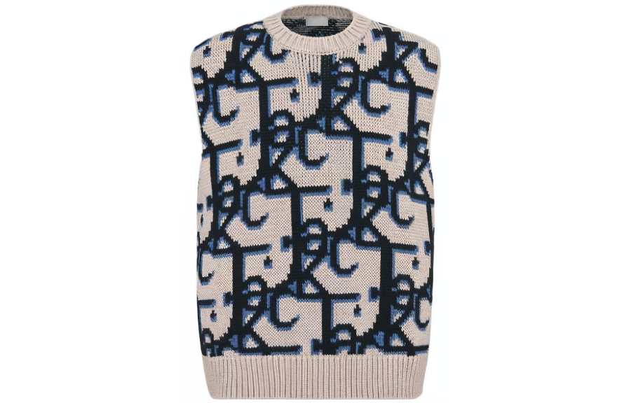DIOR DIOR X Cactus Jack Oversized Sleeveless Sweater