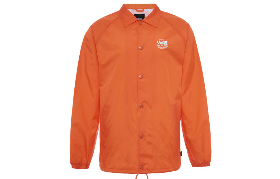 Vans Vans Jackets Unisex Orange Lapel Moderate Other