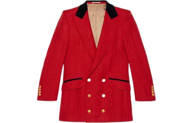 GUCCI GUCCI Herringbone Formal Jacket