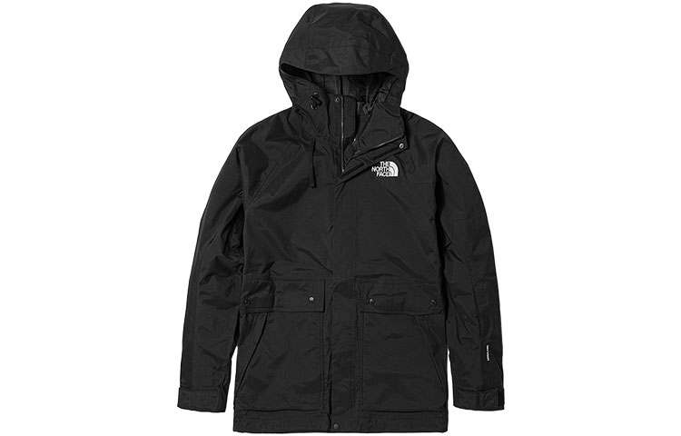 THE NORTH FACE Urban Exploration Waterproof And Windproof Windbreaker Jacket Men's Black