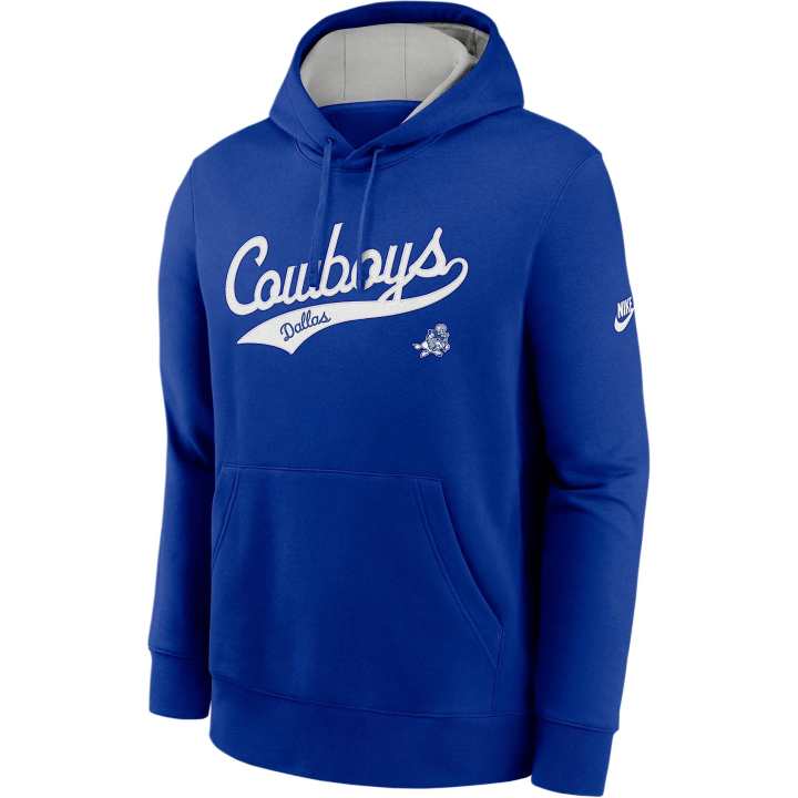 Nike Nike Dallas Cowboys Rewind Tailsweep Club Men's Nike Nfl Pullover Hoodie