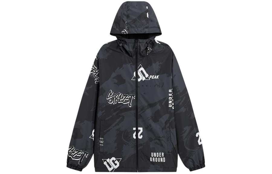 PEAK PEAK Jackets Men's Black Hooded Thickened Other