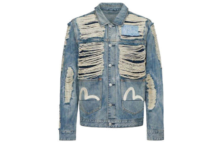 EVISU EVISU x Ev Bravado Denim Jacket Men's Blue