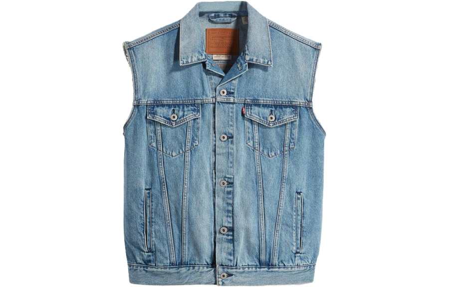 Levis Levi's Relaxed Denim Trucker Vest