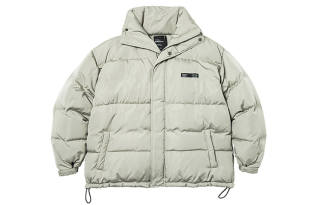 ROARINGWILD Down Jacket Unisex Silver Gray
