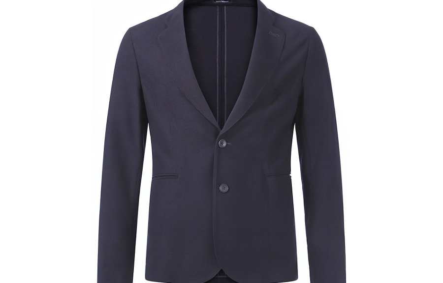 EMPORIO ARMANI FW22 Business Suit Coat Men's Dark Blue