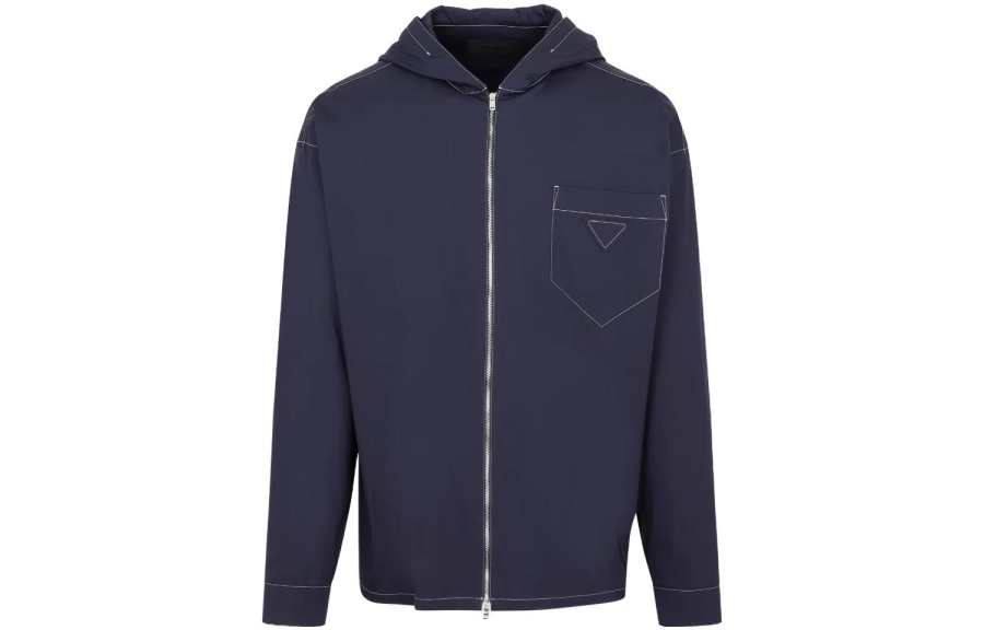 PRADA 【Previous Season】hooded cotton overshirt
