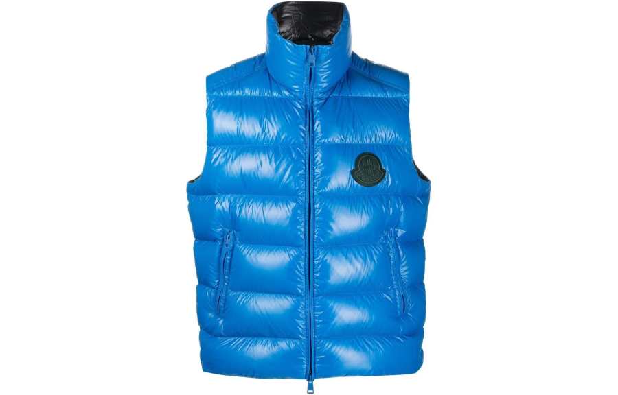 Moncler Moncler logo-patch padded gilet