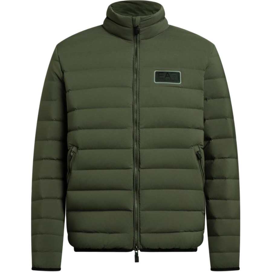 EMPORIO ARMANI EA7 FW24 Down Jacket Men's Green