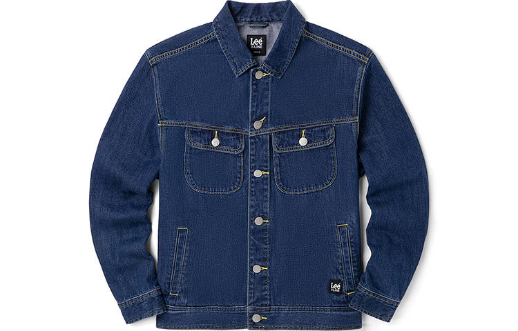 Lee Lee Denim Jacket Men's Medium Light Blue