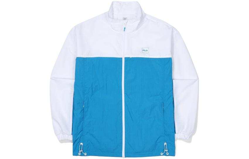 FILA Jackets Men's Blue Stand Collar Moderate Other
