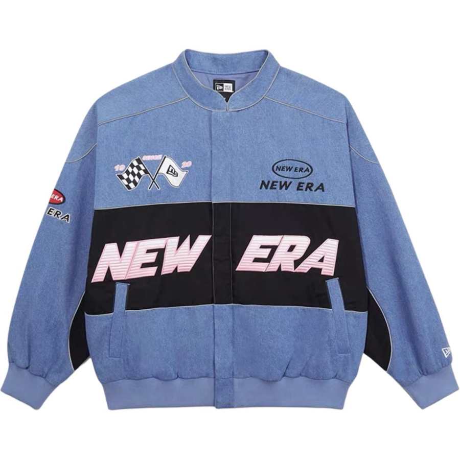 New Era SS25 Jackets & Coats Unisex Denim Blue