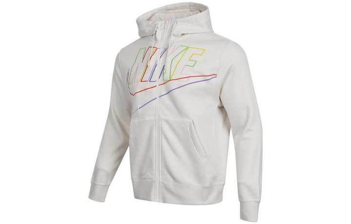 Nike Nike Jackets Men's White Hooded Moderate Other