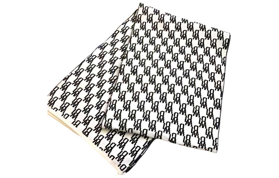 WE11DONE WE11DONE Logo Jacquard Scarf