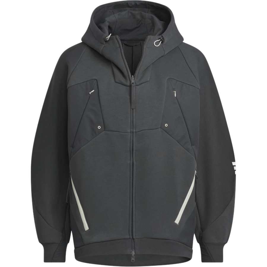 Adidas Adidas FUSTL P HOODY2 Jackets & Coats Men's Carbon Black