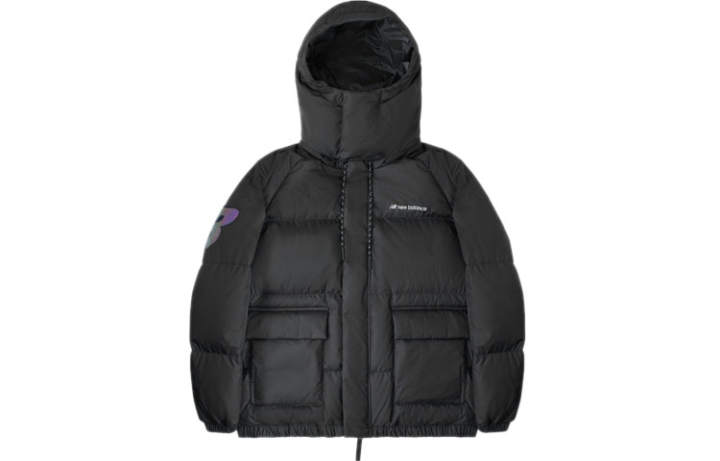 New Balance New Balance Down Jackets Men's Black Hooded Moderate Other
