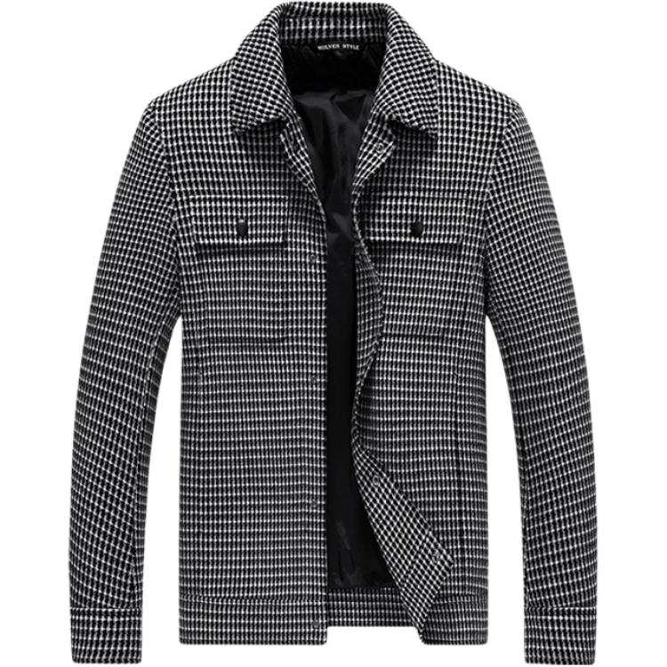 SEPTWOLVES SEPTWOLVES Jackets & Coats Men's Black