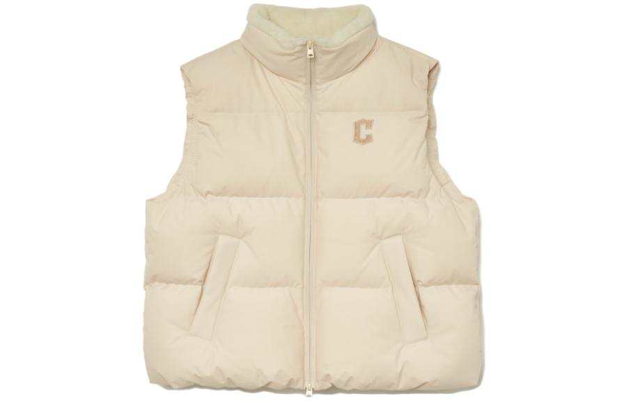 MLB MLB Vests Unisex Milk White Stand Collar Moderate Other
