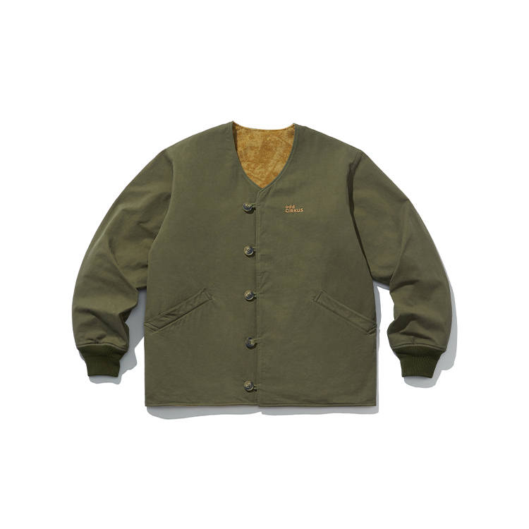 ODDCIRKUS FW24 Jackets & Coats Unisex Army Green