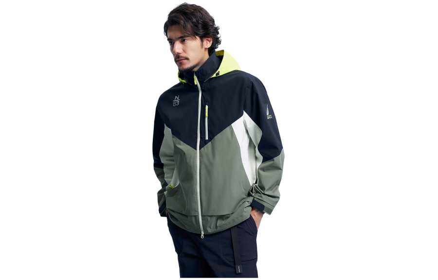 Nautica White Sail Jackets Coats Men's