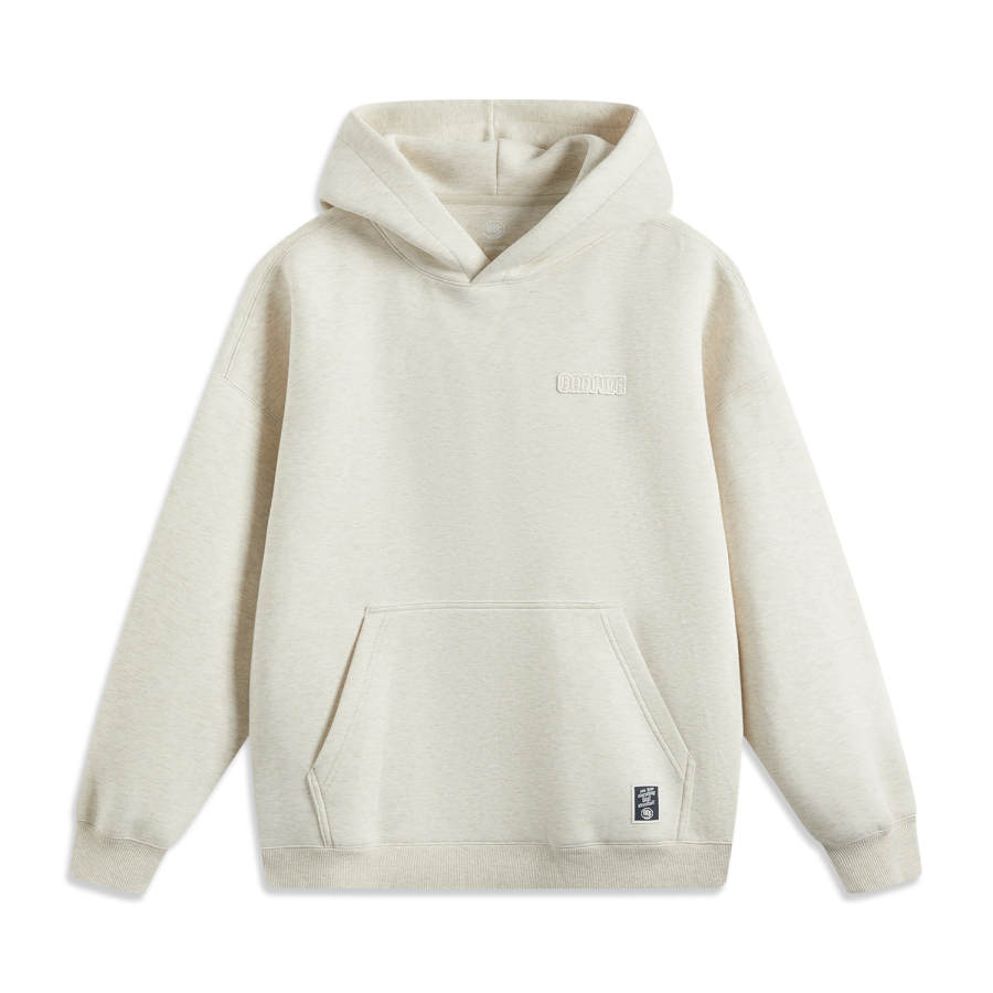 Li-Ning Li Ning Badfive Sweatshirt Men's Heather Gray Light Khaki