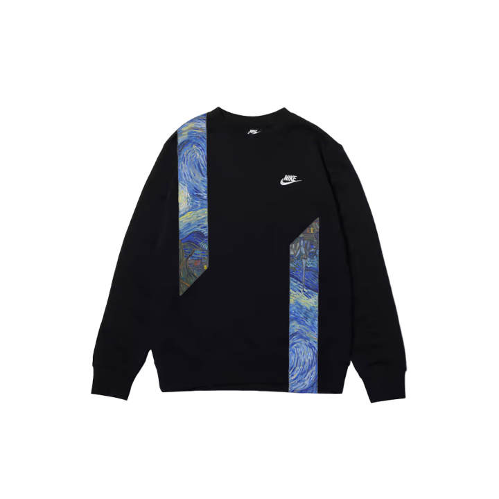 Nike Nike Sweatshirts Unisex Black Crew Neck Moderate Regular