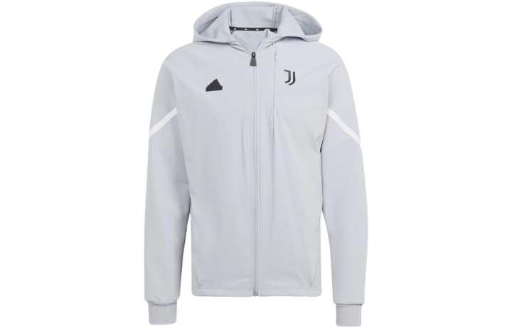 Adidas Adidas Juventus Jackets Men's Halo Silver Hooded Moderate Other