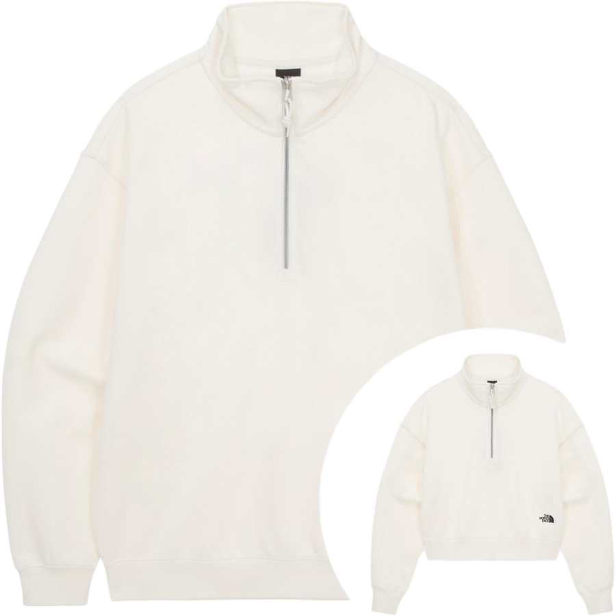 THE NORTH FACE Sweatshirt Unisex Cream