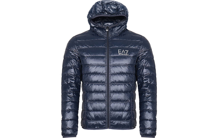 EMPORIO ARMANI EA7 Down Jacket Winter Men's Dark Blue