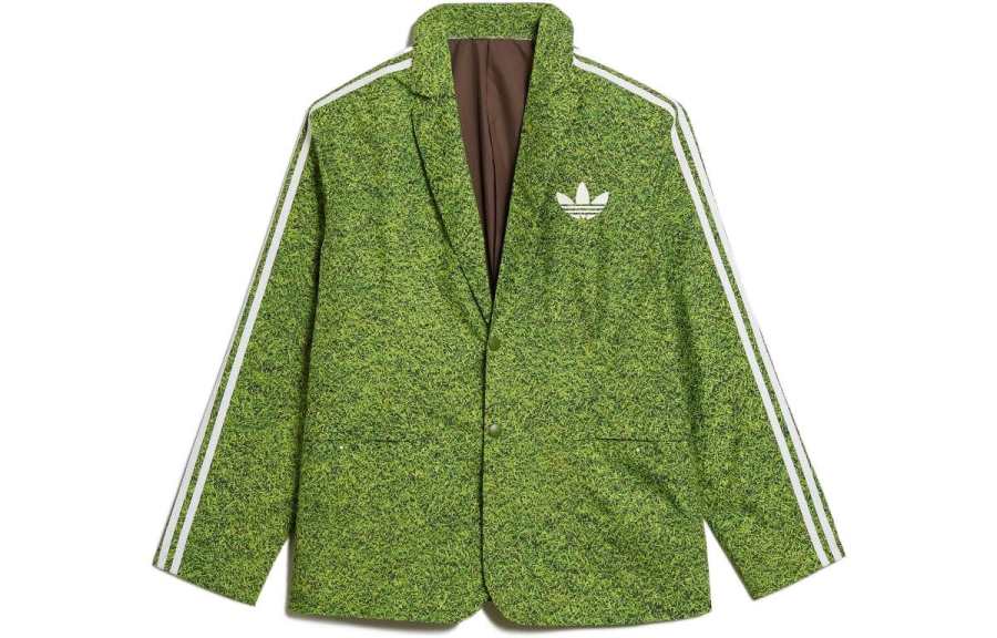 Adidas Originals Kerwin Frost Collection Business Suits Men's Grass Green Suit Collar Moderate Other